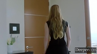 Întâlnirea Inițială A Lui Bunny Cu Autumn Falls, O Escortă Profesionistă, Într-O Sesiune De Trio