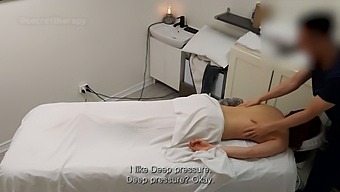 A Sensual Encounter Between A Young Waitress And A Spa Customer Turns Into An Unexpected Deep Massage Session